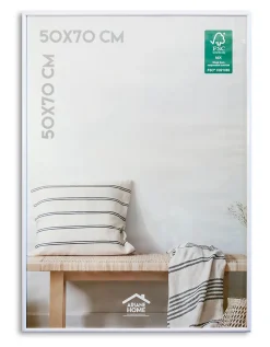 Cadre plastique gallery Ariane Home blanc l.50 x H.70 cm