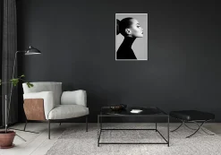 Cadre plastique gallery Ariane Home blanc l.40 x H.60 cm