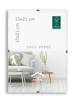 Cadre sous-verre Ariane Home l.15 x H.21 cm