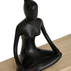 Calendrier métal Yogi H.28,5cm assorti- Beige- Atmosphera