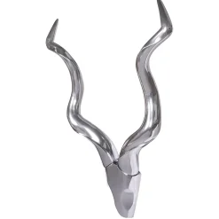 cerf andouiller décoration murale DEER aluminium aluminium antlers andouiller FineBuy