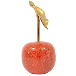 Cerise Gabriela orange aluminium 14x14x25cm