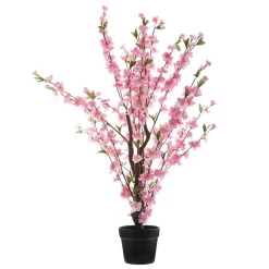 Cerisier blanc artificiel H100 cm - Blanc- Atmosphera