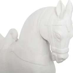 Cheval Little cottage H.35cm résine - Atmosphera
