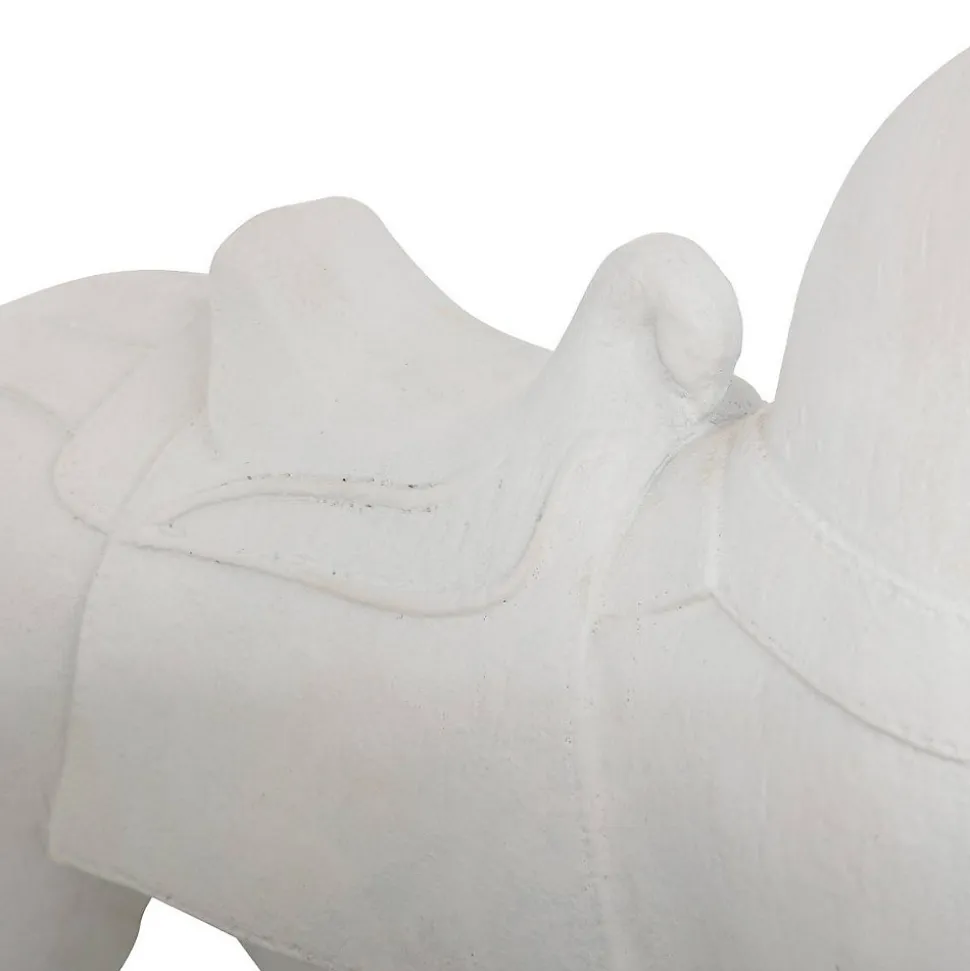 Cheval Little cottage H.35cm résine - Atmosphera