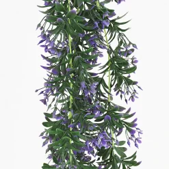 Chute plante artificielle violet 90cm lot de 2