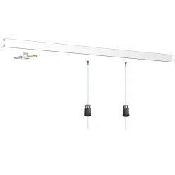 Cimaise Box Artiteq Click 150 cm PREMIUM - Kit accrochage tableau 300 cm