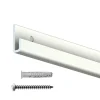 Cimaise Classic+ Rail 200 cm - 80kg + Vis et chevilles - Cimaise Tableau Artiteq Gris