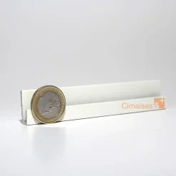 Cimaise Classic Rail 200 cm - Cimaise Tableau Artiteq Gris , A l'unité