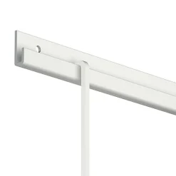 Cimaise Classic+ Rail 200 cm - 80kg - Cimaise Tableau Artiteq Blanc laqué , Pack de 5 rails