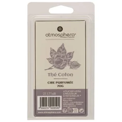 Cire parfumée Laura vert L5,5xp2xH10,2cm - Atmosphera
