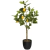 Citronnier artificiel H70 cm - Atmosphera