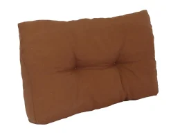 Câle reins coussin palette Easy for life orange terracotta L.60 x l.40 x ep.10 cm