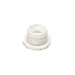 Clip pour fixation de cimaise déco, blanc vendu par 6 pièces