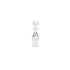 Clips coulissants universels pour rails en aluminium/plastique GoodHome x 100