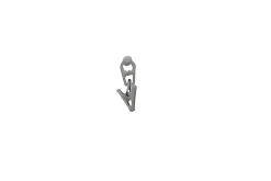 Clips coulissants universels pour rails en aluminium/plastique GoodHome x 100