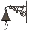 Cloche carillon fonte Arabesques 21x24x10cm