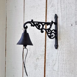 Cloche carillon fonte Arabesques 21x24x10cm