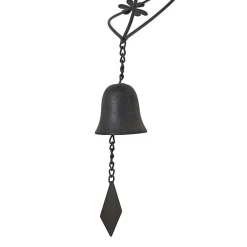 Cloche oiseaux colorés 29x23x74cm