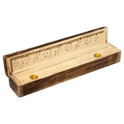 Coffret 20 bâtons d'encens - bois de santal & Nag Champa - Marron- Atmosphera