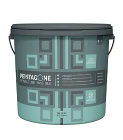 Colle professionnelle pour revêtements muraux imprimés intérieurs - PeintaGlue Invisible, 4,5 kg