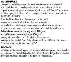 Colle Revêtements de Rénovation Lisse en Pâte Semin, Prête à l'Emploi, Intérieur, Seau de 5 kg