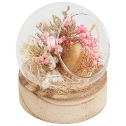 Composition boule fleurs séchées D12cm pria - Atmosphera