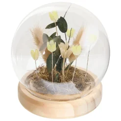 Composition florale Stila H12,1cm- Jaune- Atmosphera