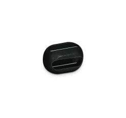 Connexion pour chainette à boule recoupée d.4mm - Lot de 4 - Noire