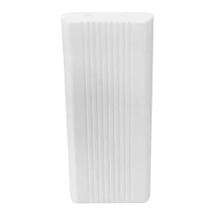 Contrepoids de tirage 75x32mm Orciel métal et plastique blanc