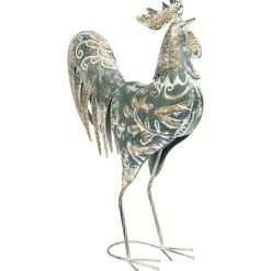 Coq déco Conor H.54cm métal - Atmosphera