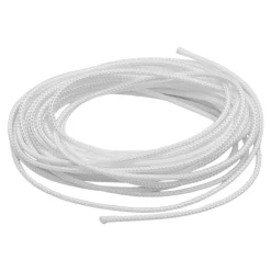 Cordon pour rideau GoodHome Millet – 5 mètres, blanc