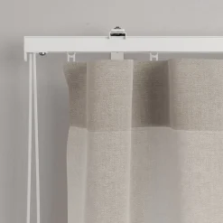 Cordon pour rideau GoodHome Millet – 5 mètres, blanc