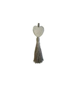 COSY - Embrasse Rideau Textile Pompon Cœur