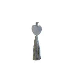 COSY - Embrasse Rideau Textile Pompon Cœur