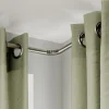 Coude pour tringle à rideau en métal Ø19cm GoodHome, Athens