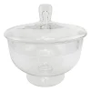 Coupe couvercle verre transparent 24x24x24cm