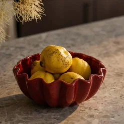 Coupe en céramique alvéolée 24cm