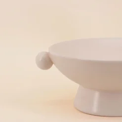 Coupe sur pied en céramique 19x8cm
