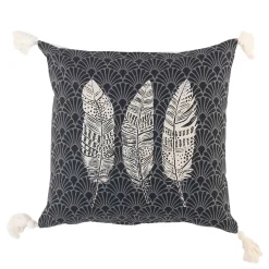 Coussin a pompons Eternity design et moderne