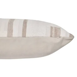 Coussin Calix beige lin 50x30cm - Atmosphera
