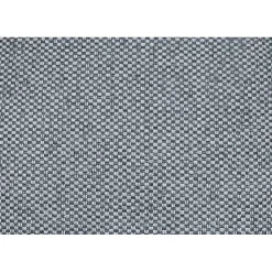 Coussin carré 40 x 40 cm en tissu épais gris foncé - DORA
