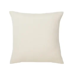 Coussin carré couleur naturel L.35 x l.35 cm