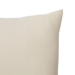 Coussin carré couleur naturel L.35 x l.35 cm