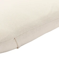 Coussin carré couleur naturel L.35 x l.35 cm