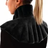 Coussin chauffant, tour de cou pour épaules et nuque - Noir - Vivezen