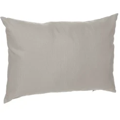 Coussin déco d'extérieur Korai Taupe 50x30 cm - Hespéride