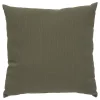 Coussin déco Korai vert laurier 40x40cm - Hespéride