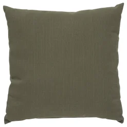 Coussin déco Korai vert laurier 40x40cm - Hespéride