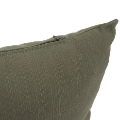 Coussin déco Korai vert laurier 40x40cm - Hespéride